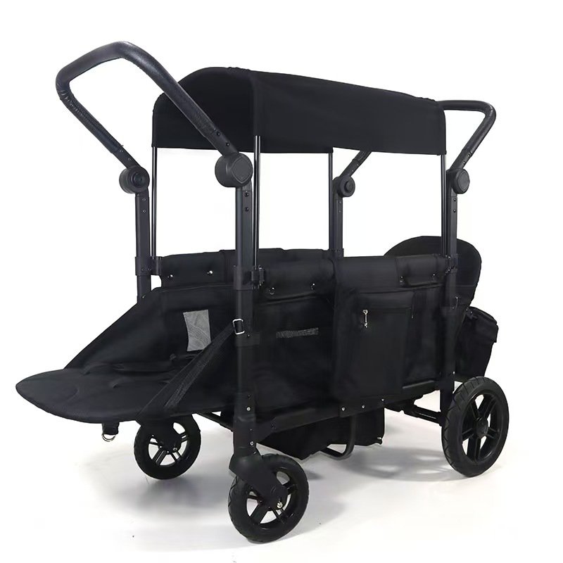 Arkonno premium stroller wagon for 2 kids from age 6 months plus - Image 3